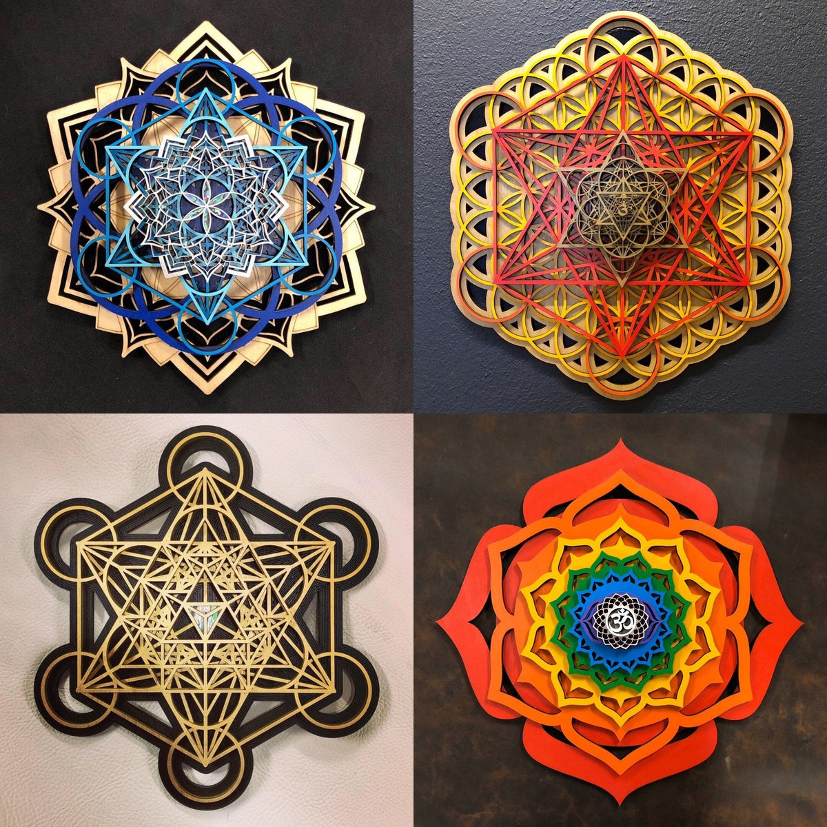 Mandala Wall Art & Sacred Geometry Designs | Radiant Hearts