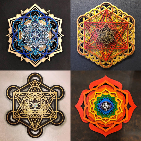 Mandalas - Radiant Hearts