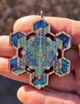 Metatron’s Cube Pendant (Variation 2)