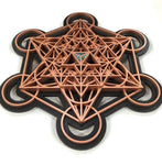 Ancient Future Mandala Wall Art (Copper) - Sacred Geometry - Radiant Hearts