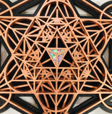 Ancient Future Mandala Wall Art (Copper) - Sacred Geometry - Radiant Hearts