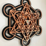 Ancient Future Mandala Wall Art (Copper) - Sacred Geometry - Radiant Hearts