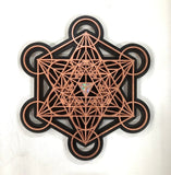 Ancient Future Mandala Wall Art (Copper) - Sacred Geometry - Radiant Hearts