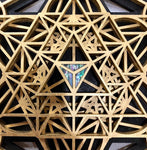 Ancient Future Mandala Wall Art (Gold) - Sacred Geometry - Radiant Hearts