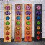 Chakra Wall Art 15" - Radiant Hearts