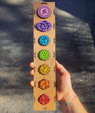 Chakra Wall Art 15" - Radiant Hearts