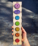 Chakra Wall Art 15" - Radiant Hearts