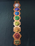 Chakra Wall Art 34" (Red Base) - Radiant Hearts