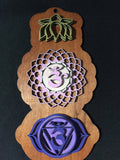 Chakra Wall Art 34" (Red Base) - Radiant Hearts