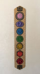 Chakra Wall Art 35" (Natural Base) - Radiant Hearts