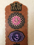 Chakra Wall Art 35" (Red Base) - Radiant Hearts