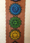 Chakra Wall Art 35" (Red Base) - Radiant Hearts