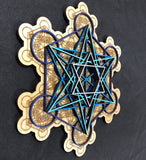 Fractal Metatron's Cube Wall Art - Sacred Geometry - Radiant Hearts