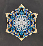 Snowflake Mandala Wall Art v2 - Sacred Geometry