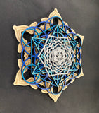 Snowflake Mandala Wall Art v2 - Sacred Geometry