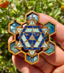 Metatron’s Cube Pendant (Variation 3)