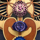 Kundalini Chakra Wall Art 33" - Radiant Hearts